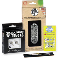 Fingerboard BerlinWood Pro Complete - Berlin Wood Pro Fingerboard Komplet X-Wide 33.3