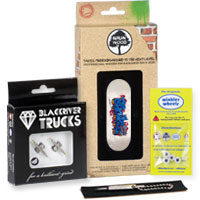 Fingerboard BerlinWood Pro Complete - Berlin Wood Pro Fingerboard Komplet X-Wide 33.3