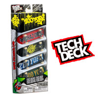 FINGERBOARD TECHDECK 4 Pack