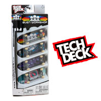 FINGERBOARD TECHDECK 4 Pack