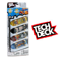 FINGERBOARD TECHDECK 4 Pack