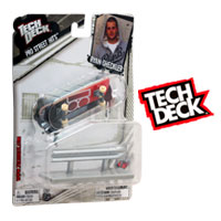 FINGERBOARD TECHDECK PRO STREET HITS FINGERSKATEBOARD SET
