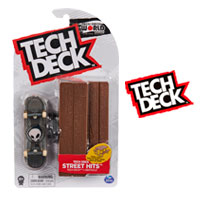 FINGERBOARD TECHDECK PRO STREET HITS FINGERSKATEBOARD SET
