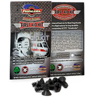 propaganda industries thin first aid screw set black