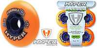 in-line kola HyperWheels Hyper Formula G Era kolečka in-line hokej inline hockey wheels