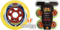 in-line kola HyperWheels Hyper Formula G Micro kolečka in-line hokej inline hockey wheels