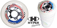 in-line kola Hyper Hyperformance Stripe inline wheels kolečka