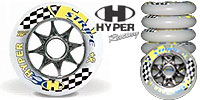 in-line kola Racing Hyper Stripe inline wheels kolečka