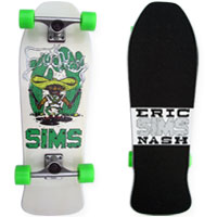 SIMS Oldschool skateboard Cruiser retro