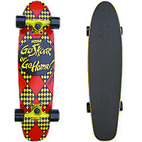 VISION Go Skate or Go Home Cruiser Skateboard Complete